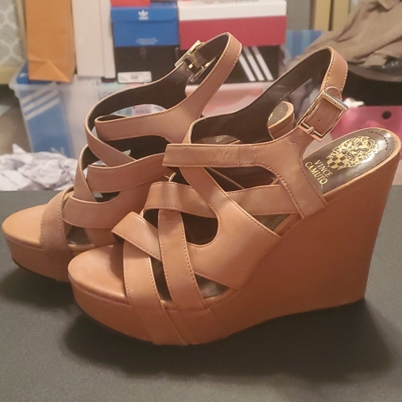 EUC Vince Camuto Wedge Heels - Picture 2 of 7